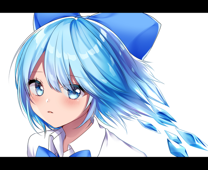 Cirno Touhou, Anime Art, , Cirno, S1k1xxx