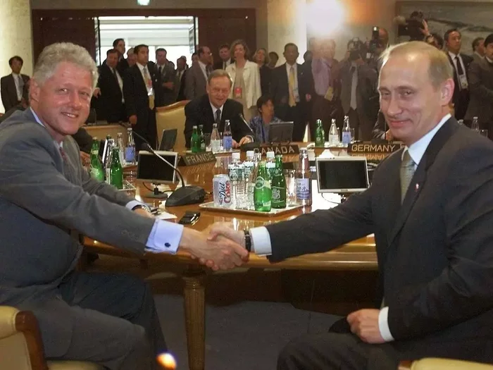 Successful recruitment - Story, Bill clinton, Vladimir Putin, The photo, Politics, Irony