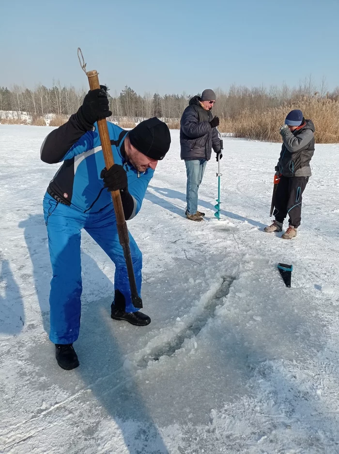 Ice carousel. Winter fun on the lake - My, Carousel, Leisure, Adventures, Longpost