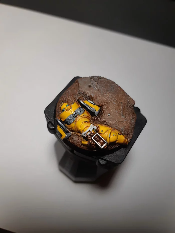 Apothecary base Wip_design - My, Wh miniatures, Painting miniatures, Warhammer 40k, Primaris space marines, Imperial fists, Longpost