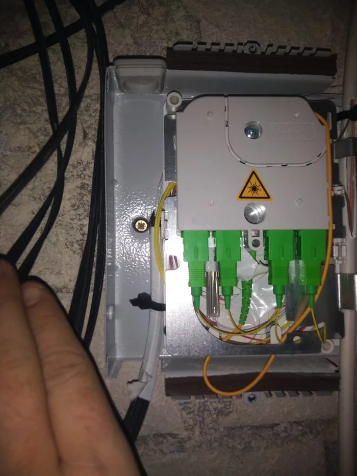 How not to build gpon - My, Fiber splicing, Optical fiber, Gpon, Longpost