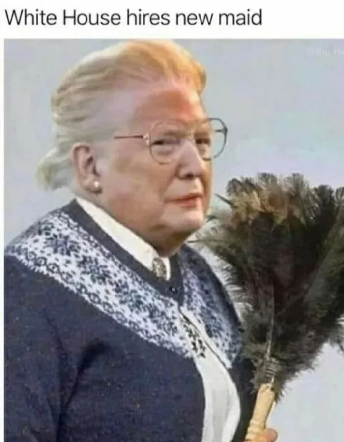 New maid in the white house - Donald Trump, The White house, Maid