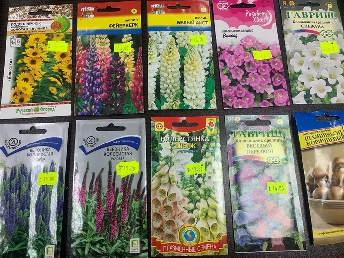 What flowers from seeds will I plant this season? - My, Getting ready for summer, Floriculture, Seeds, Flowers