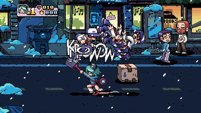 Scott Pilgrim vs. The World: The Game или как добиться девушки в Торонто! - Моё, Скотт Пилигрим, Игровые обзоры, Обзор, Рецензия, Видеообзор, Длиннопост, Компьютерные игры, Игры, Ubisoft, Текст, Геймеры, Видео, Комиксы, Платформер, Файтинг