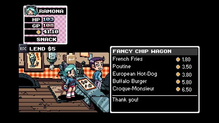 Scott Pilgrim vs. The World: The Game или как добиться девушки в Торонто! - Моё, Скотт Пилигрим, Игровые обзоры, Обзор, Рецензия, Видеообзор, Длиннопост, Компьютерные игры, Игры, Ubisoft, Текст, Геймеры, Видео, Комиксы, Платформер, Файтинг