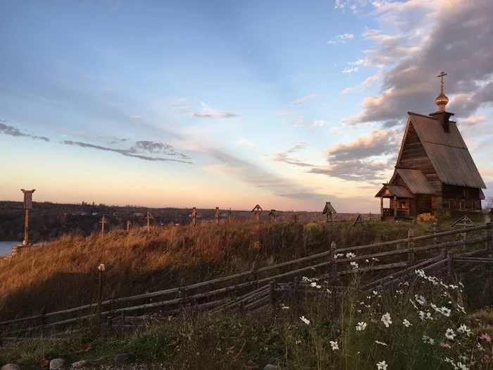 last rays. - My, Plyos, Volga river, Travel across Russia, Sunset, The photo