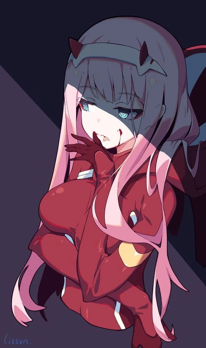 Could anyone be more beautiful? - Darling in the Franxx, Anime, Longpost, Zero two