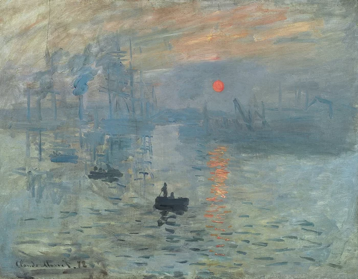 Rise of Impressionism - Impressionism, Artist, Claude Monet, Sunrise, Oil painting, Art history, Drawing, Sea, League of Artists, Art