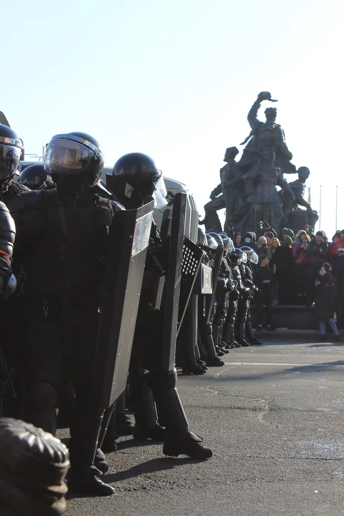 Владивосток 23.01.21 - Моё, Политика, Владивосток, Длиннопост, Митинг, Алексей Навальный