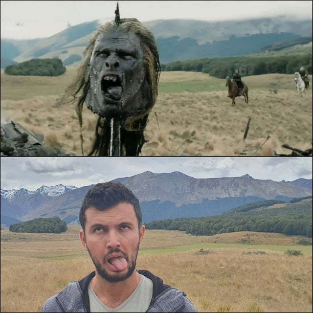 When I found the right place - New Zealand, Orcs, Lord of the Rings, Location, Movies