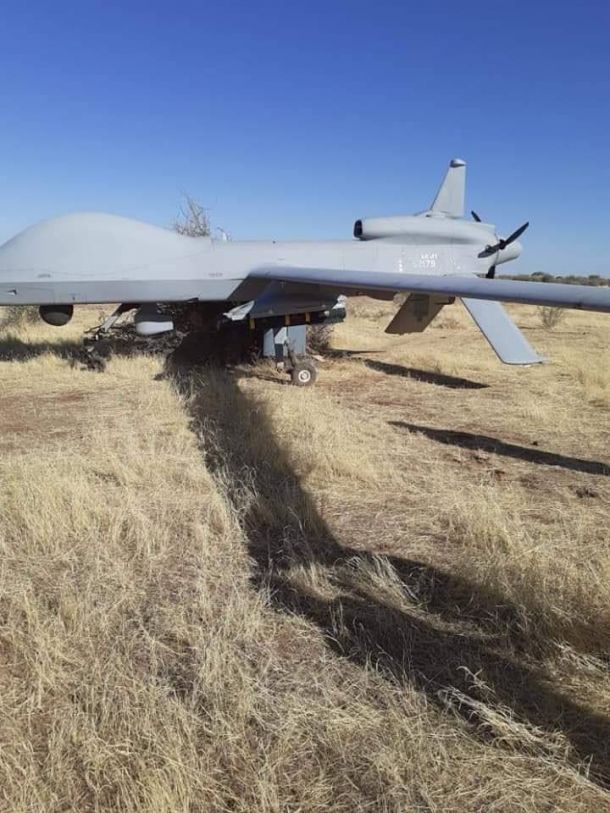 American UAV makes emergency landing in Niger - USA, Nigeria, Drone, Drone, Rusnext, Longpost