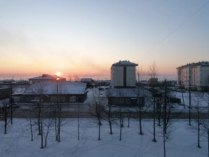 Sunrise over the Sea of ??Okhotsk - My, Sakhalin, Poronaysk