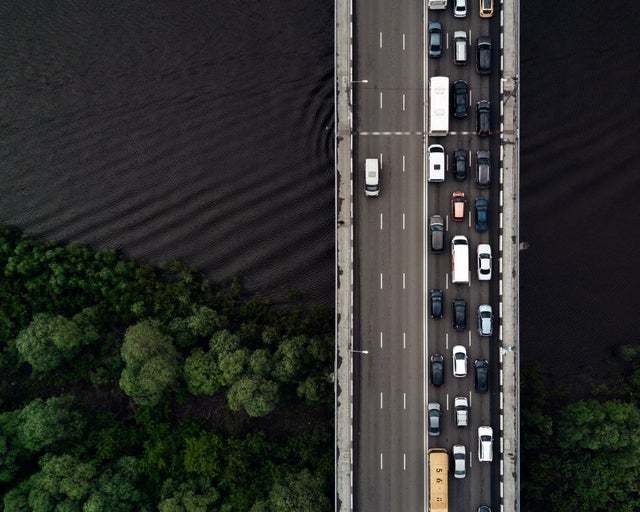 When you live in Moscow and work in the region - Road, Traffic jams, Road to work