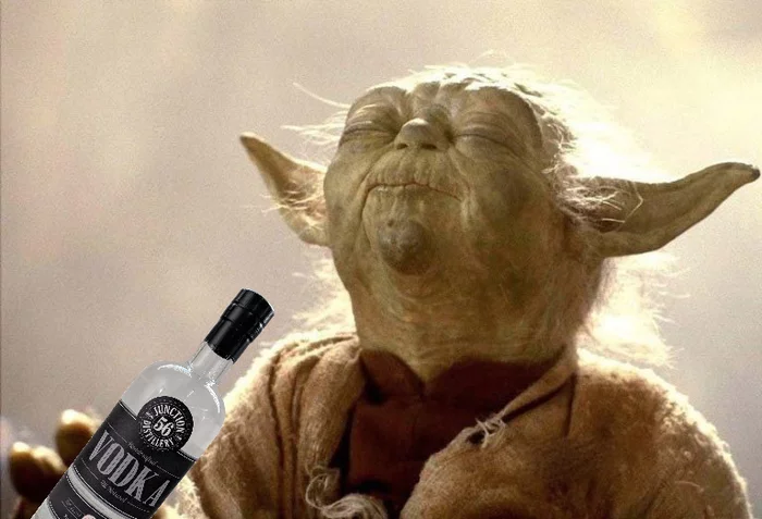 When you realize that the near future will be awesome - Alcohol, Yoda