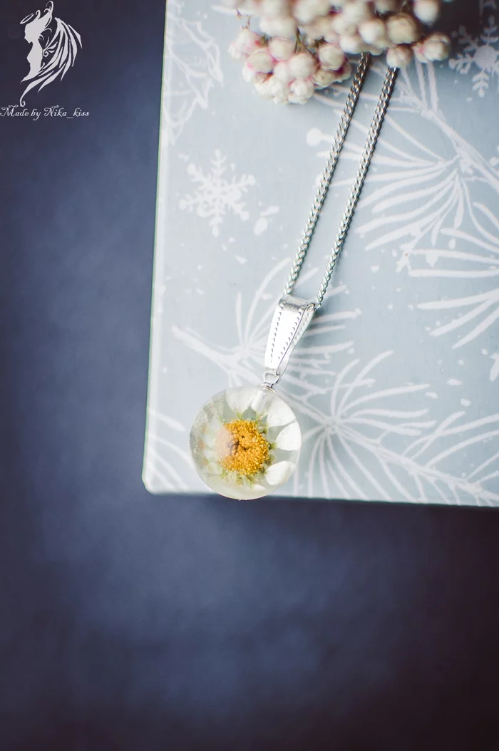 Spheres and hemispheres made of epoxy resin - My, Handmade, Epoxy resin, Plants, Needlework without process, Pendant, Earrings, Nika_kiss, Longpost