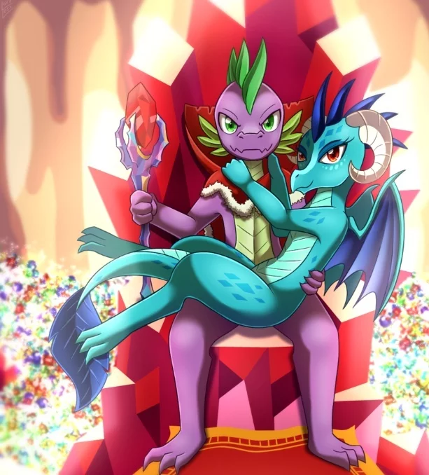 But it could have been so... - My little pony, Spike, Princess ember, Vavacung