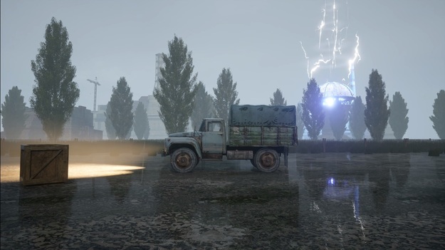 STALKER: Shadow of Chernobyl was transferred to the STALKER 2 engine and showed the change of weather with driving a car - Stalker, Stalker shadow of chernobyl, Video, Longpost, Stalker 2, Stalker: Shadow of Chernobyl, Stalker 2: Heart of Chernobyl
