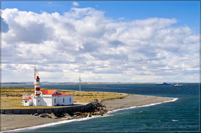 Strait of Magellan - My, Chile, Tierra del Fuego, Ferry, Road trip, Strait, Magellan, Ocean, Longpost
