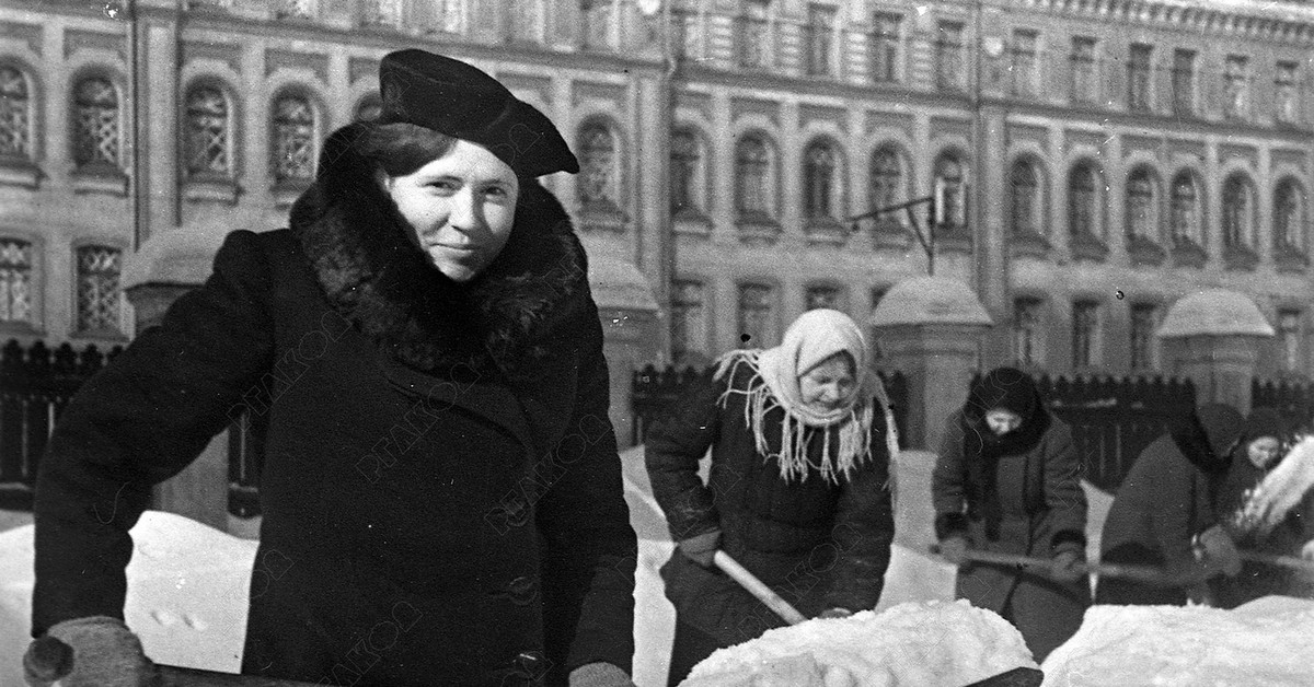 Блокада ленинграда архивные фото