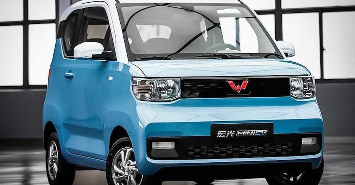 Самый дешевый китайский авто. Wuling Hongguang Mini ev. Электромобиль Hongguang Mini ev.