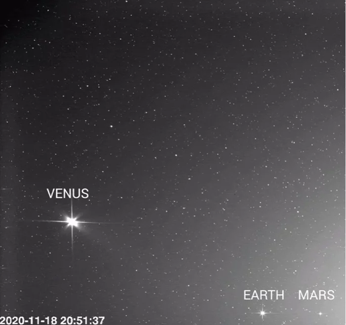 Photo of the day: view of Venus, Earth and Mars from the vicinity of the Sun - Space, Solar Orbiter, Booster Rocket, Atlas V, Voyager 1, Longpost, NASA, Esa, Venus