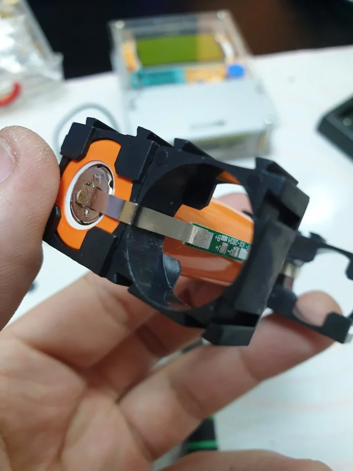 Battery for oscilloscope. Details about the converter. Versatile and repeatable :) - My, Battery, 18650 battery, Oscilloscope, Modernization, Longpost
