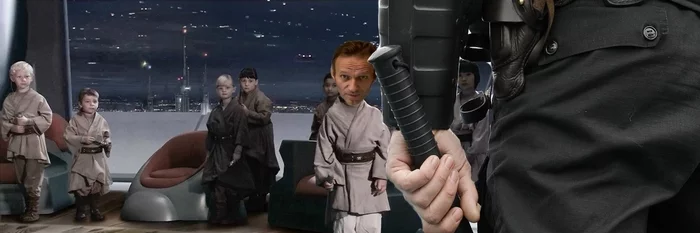 Navalny at any rally - My, Alexey Navalny, Politics, Star Wars