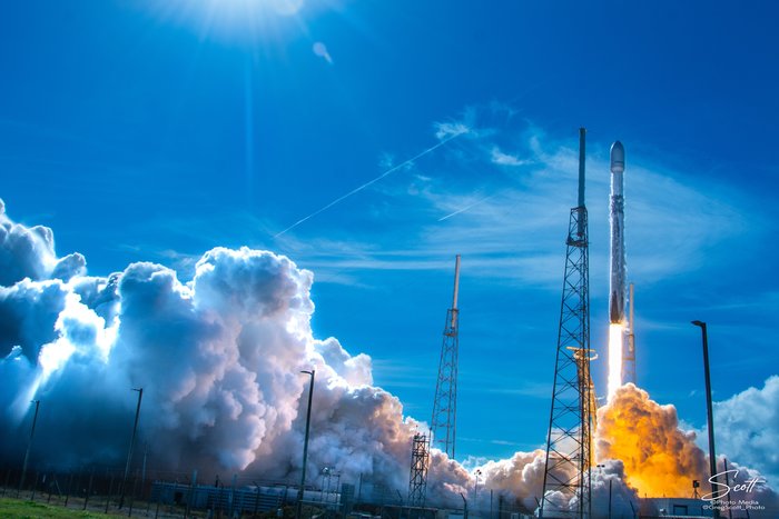 SpaceX plans to launch its 18th constellation of Starlink satellites on January 30 - the company's 4th launch this month alone - Spacex, Cosmonautics, Space, Satellite, USA, Technologies, Elon Musk, The photo, Starlink, Animation, Video