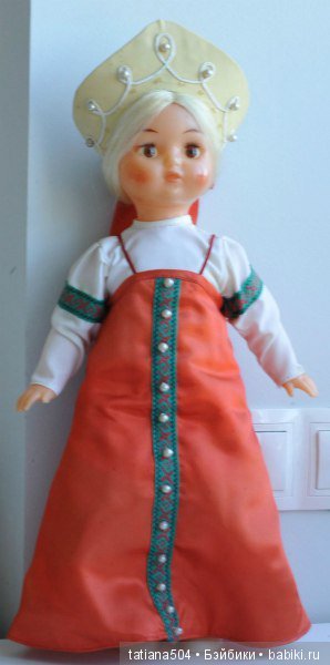 Project Fulfilling a Child's Dream - My, Doll, Toys, Longpost, Made in USSR, Needlework with process