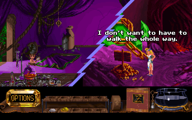 The Legend of Kyrandia: Hand of Fate (часть 3) - Моё, 1993, Прохождение, The Legend of Kyrandia, Westwood, Игры для DOS, Компьютерные игры, Ретро-Игры, Квест, Гифка, Длиннопост