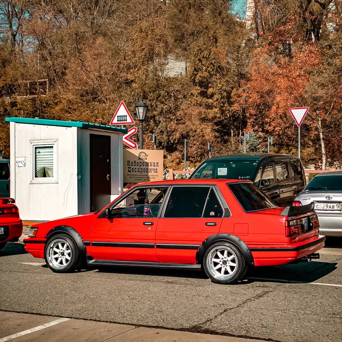 Nakhodka-Moscow-St. Petersburg-Sochi-Nakhodka!!! By car from 1986! - My, Travel across Russia, Stancenation, Primorsky Krai, Moscow, Sochi, Auto, Summer, August, Grounded, Toyota corolla, Drive, Longpost