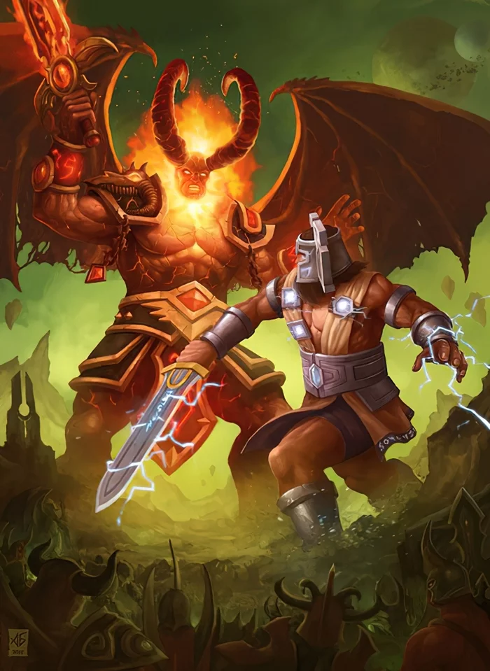 History of the World of Warcraft #6: The Betrayal of Sargeras - My, Games, World of warcraft, Creation, Youtube, Video, Text, Longpost