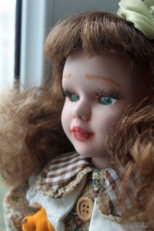 Remaking a porcelain doll - My, Ooak, Doll, It Was-It Was, Needlework without process, Friday tag is mine, Longpost