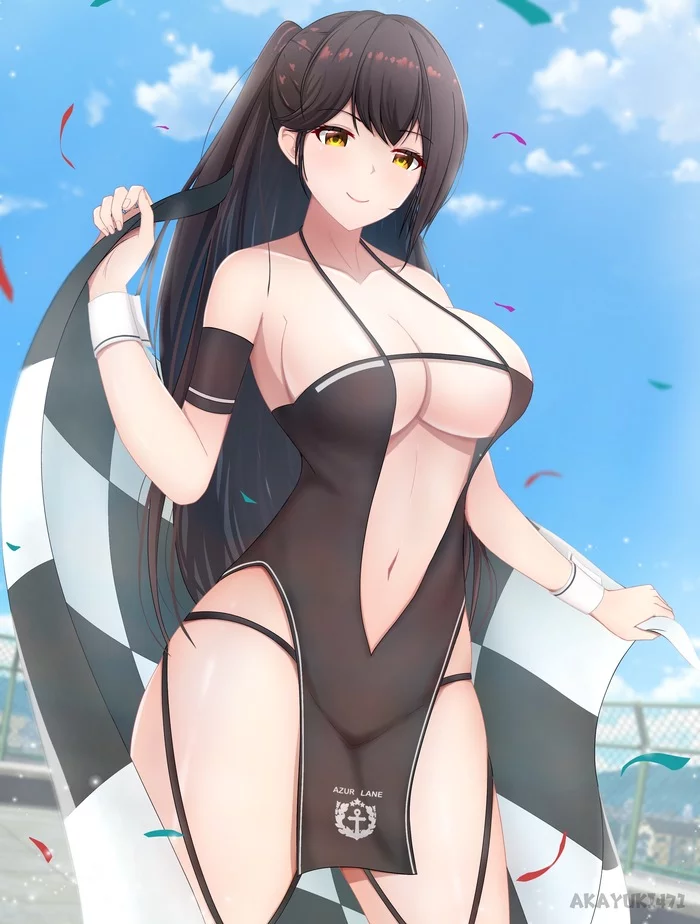 Zuikaku - NSFW, Аниме, Anime Art, Azur Lane, Zuikaku, Грудь