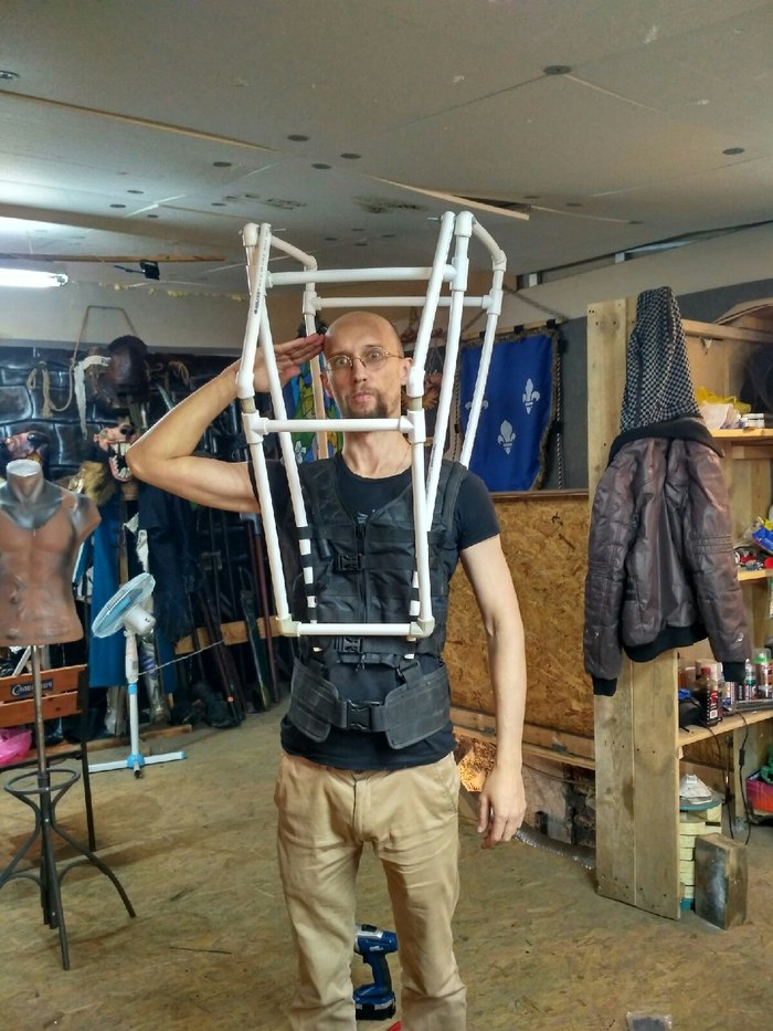 Предварительный отчет по созданию БОЛЬШОГО монстра Басист, Ролевые игры живого действия, Монстр, Крафт, Eva, Пена, Видео, Длиннопост