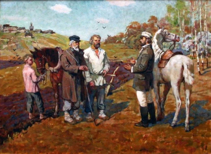 What they talked about 100 years ago... - My, Story, Peasants