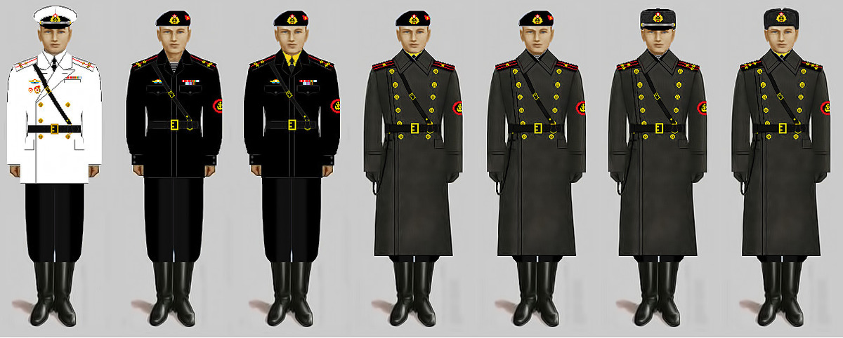 Пехота войска форма одежды