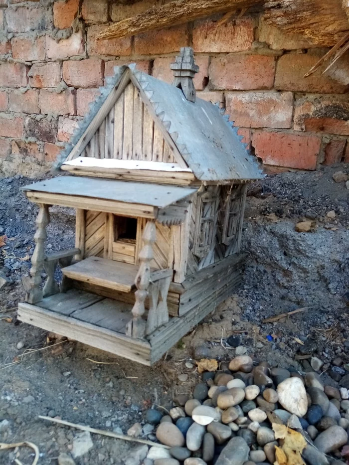 Houses, houses, houses - My, Crafts, House, With your own hands, Longpost, Needlework without process