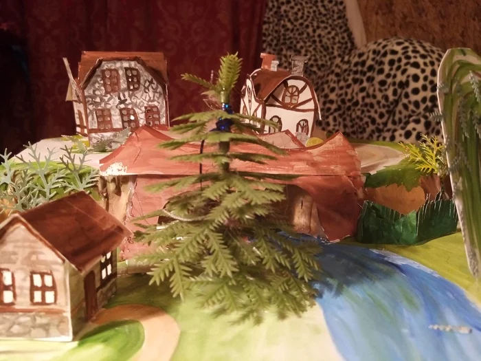 Houses, houses, houses - My, Crafts, House, With your own hands, Longpost, Needlework without process