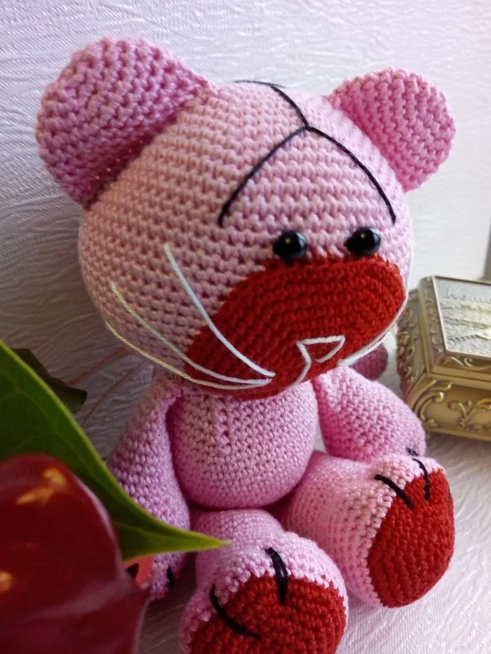 Life isn't the same without a cat! - My, Handmade, Crochet, Toys, cat, Longpost