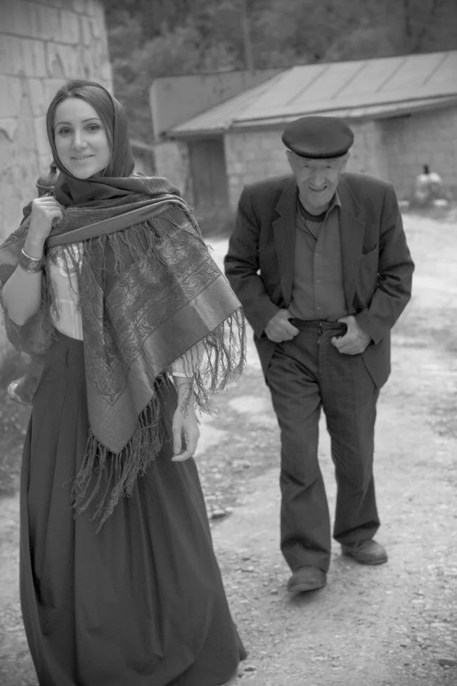 Two generations - Girls, Old men, Chokh