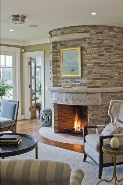 Fireplaces in the interior - Decorative fireplace, Cosiness, Interior, Longpost