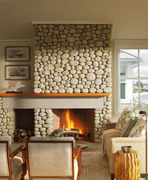 Fireplaces in the interior - Decorative fireplace, Cosiness, Interior, Longpost