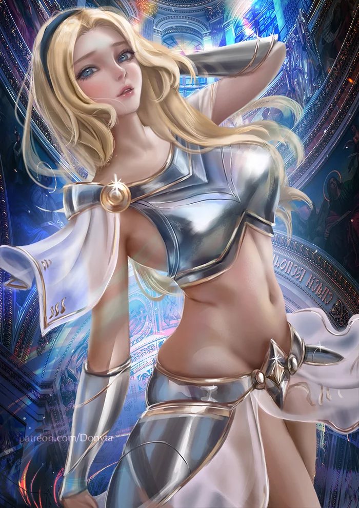 Luxanna Crowngard hails from Demacia... - NSFW, League of legends, Suite, Games, Art, Hand-drawn erotica