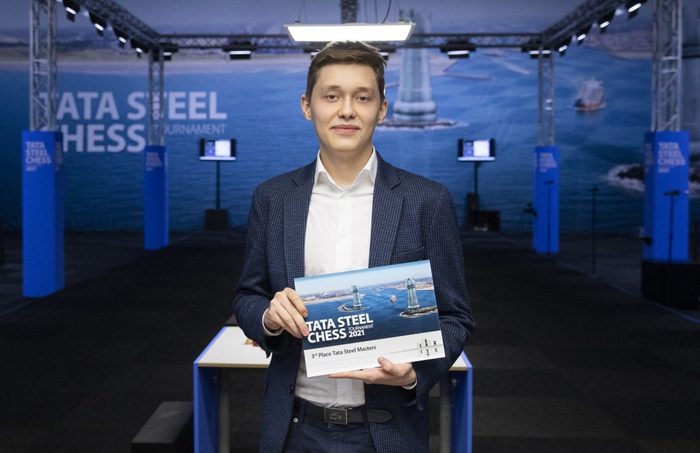 Поздравляем Андрея Есипенко с успешным выступлением на Tata Steel Chess Tournament 2021 - Андрей Есипенко, Шахматы, Шахматный турнир