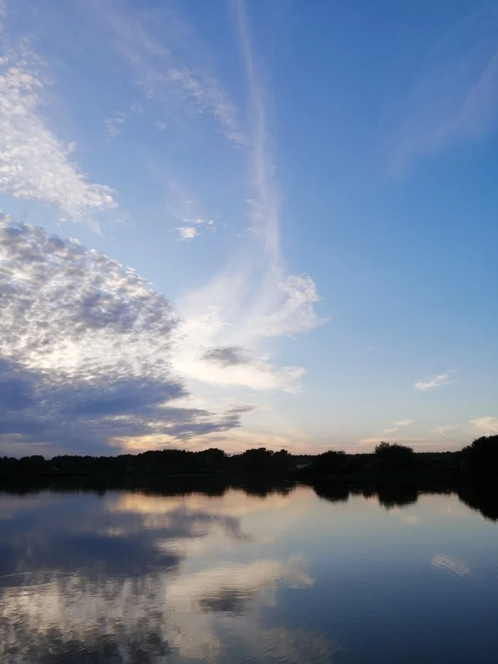 August evening - My, Summer, Pond, Landscape, Relaxation