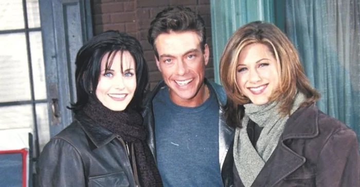 Friends didn't like working with Jean-Claude Van Damme - Serials, Friends, Jennifer Aniston, Courteney Cox, Jean-Claude Van Damme, Filming