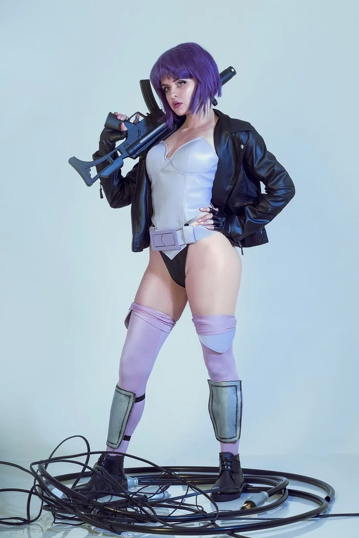 Cosplay Motoko Kusanagi Ghost in the Shell - My, Ghost in armor, Kusanagi motoko, Cosplay, Anime, Longpost, Girls