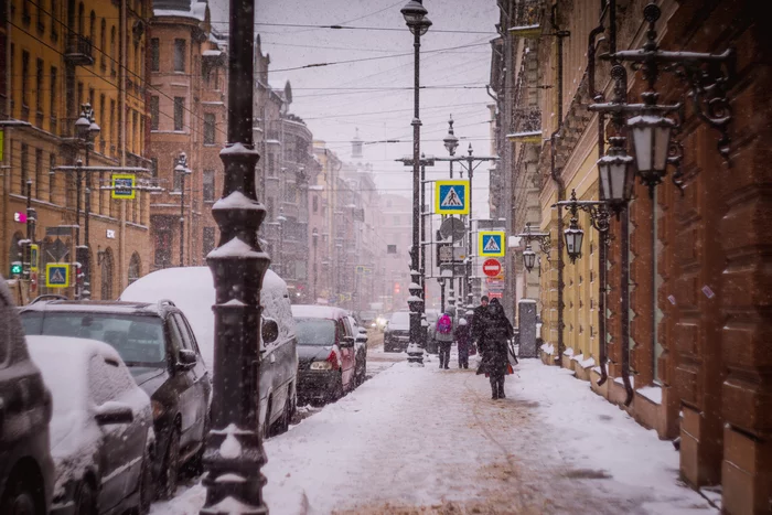 Fairytale city - My, Saint Petersburg, Winter, The photo