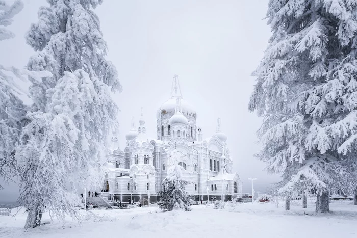 Belogorye - My, Belogorsky Monastery, Belogorye, Perm Territory, Landscape, Winter